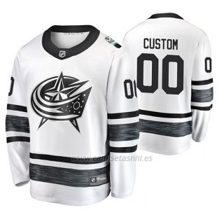 Camiseta Columbus Blue Jackets Personalizada 2019 All Star Blanco