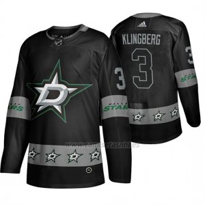 Camiseta Dallas Stars John Klingberg Breakaway Negro