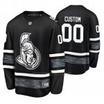 Camiseta Ottawa Senators Personalizada 2019 All Star Negro