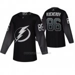 Camiseta Tampa Bay Lightning Nikita Kucherov Alternato Negro
