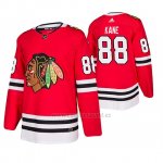 Camiseta Chicago Blackhawks Patrick Kane Primera Autentico Jugador Rojo