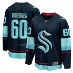 Camiseta Hockey Seattle Kraken Chris Driedger Primera Breakaway Azul