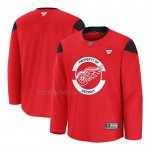 Camiseta Hockey Detroit Red Wings Primera Practice Rojo