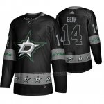 Camiseta Dallas Stars Jamie Benn Breakaway Negro