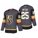 Camiseta Golden Knights Stefan Matteau Home Autentico Jugador Gris