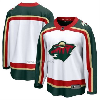 Camiseta Hockey Minnesota Wild 25th Aniversario Primera Breakaway Blanco