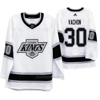 Camiseta Hockey Los Angeles Kings Rogie Vachon Heritage Throwback Blanco