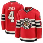 Camiseta Hockey Chicago Blackhawks Seth Jones 2025 Winter Classic Premium Rojo