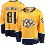 Camiseta Hockey Nashville Predators Jonathan Marchessault Primera Premier Breakaway Amarillo