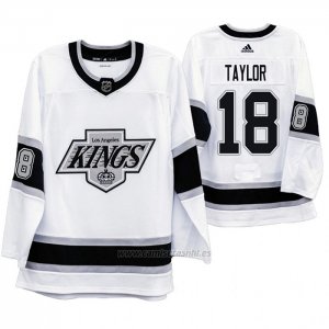 Camiseta Hockey Los Angeles Kings Dave Taylor Heritage Throwback Blanco