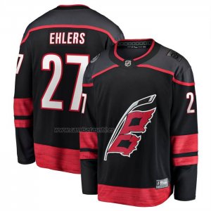 Camiseta Hockey Carolina Hurricanes Nikolaj Ehlers Primera Breakaway Negro Camiseta Hockey Carolina Hurricanes Nikolaj Ehlers Primera Breakaway Negro
