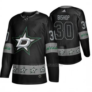 Camiseta Dallas Stars Ben Bishop Breakaway Negro