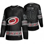 Camiseta Carolina Hurricanes Personalizada Breakaway Negro