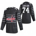 Camiseta Hockey Washington Capitals John Carlson Autentico 2020 All Star Gris
