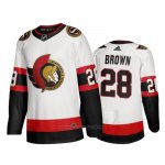 Camiseta Hockey Ottawa Senators Connor Brown Segunda 2020-21 Blanco
