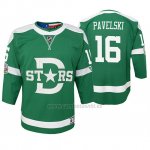 Camiseta Hockey Nino Dallas Stars Joe Pavelski Replica Jugador 2020 Winter Classic Verde