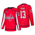 Camiseta Washington Capitals Jakub Vrana Bound Patch Stanley Cup Final Rojo