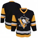 Camiseta Hockey Nino Pittsburgh Penguins Primera Replica Negro