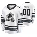 Camiseta Colorado Avalanche Personalizada 2019 All Star Blanco