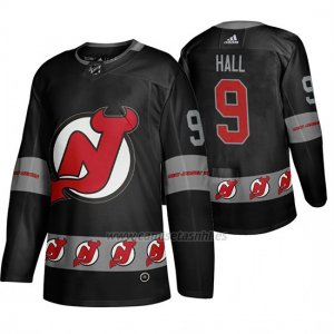 Camiseta New Jersey Devils Taylor Hall Breakaway Negro