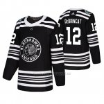 Camiseta Chicago Blackhawks Alex Debrincat Winter Classic Adidas Negro