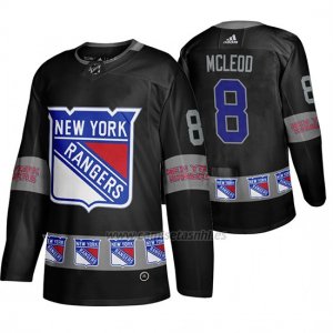 Camiseta New York Rangers Cody Mcleod Breakaway Negro