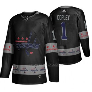 Camiseta Washington Capitals Pheonix Copley Breakaway Negro