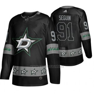 Camiseta Dallas Stars Tyler Seguin Breakaway Negro