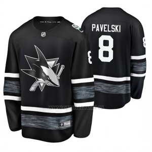 Camiseta San Jose Sharks Joe Pavelski 2019 All Star Negro