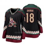 Camiseta Mujer Arizona Coyotes Christian Dvorak Heritage Alternato Breakaway