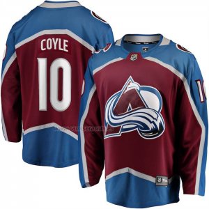 Camiseta Hockey Colorado Avalanche Charlie Coyle Primera Breakaway Rojo