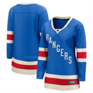 Camiseta Hockey Mujer New York Rangers Centennial Breakaway Azul