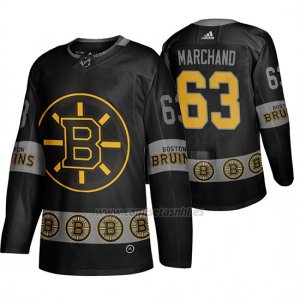 Camiseta Boston Bruins Brad Marchand Breakaway Negro