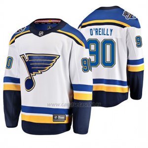Camiseta Hockey St. Louis Blues Ryan O'reilly Away 2020 All Star Patch Blanco