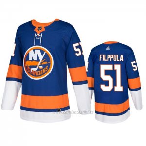 Camiseta Hockey New York Islanders Valtteri Filppula Primera Autentico Azul