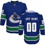 Camiseta Hockey Nino Vancouver Canucks Primera Premier Personalizada Azul Camiseta Hockey Nino Vancouver Canucks Primera Premier Personalizada Azul