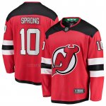 Camiseta Hockey New Jersey Devils Daniel Sprong Primera Breakaway Rojo