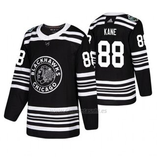 Camiseta Chicago Blackhawks Patrick Kane Winter Classic Adidas Negro