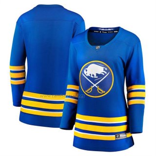 Camiseta Hockey Mujer Buffalo Sabres Primera Breakaway Azul