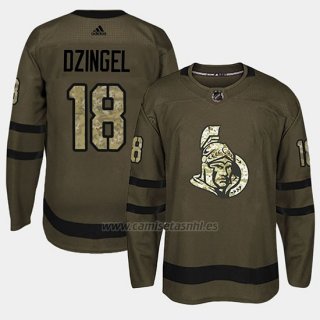 Camiseta Ottawa Senators Ryan Dzingel Camo Salute To Service