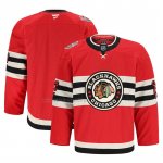 Camiseta Hockey Chicago Blackhawks Autentico Pro 2025 Winter Classic Rojo