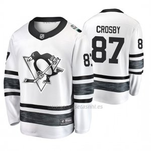 Camiseta Pittsburgh Penguins Sidney Crosby 2019 All Star Blanco