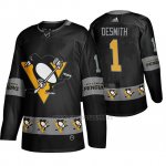 Camiseta Pittsburgh Penguins Casey Desmith Breakaway Negro