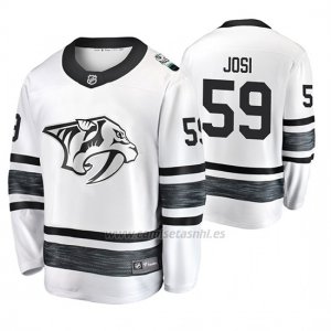 Camiseta Nashville Predators Roman Josi 2019 All Star Blanco