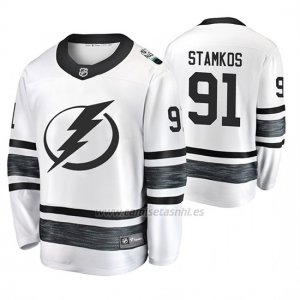 Camiseta Tampa Bay Lightning Steven Stamkos 2019 All Star Blanco
