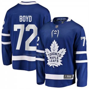 Camiseta Hockey Toronto Maple Leafs Travis Boyd Primera Breakaway Azul Camiseta Hockey Toronto Maple Leafs Travis Boyd Primera Breakaway Azul