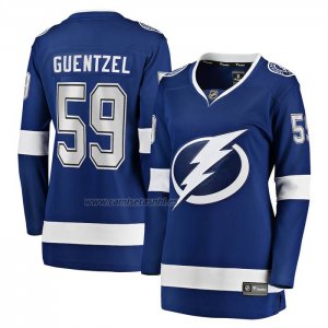 Camiseta Hockey Mujer Tampa Bay Lightning Jake Guentzel Primera Premier Breakaway Azul Camiseta Hockey Mujer Tampa Bay Lightning Jake Guentzel Primera Premier Breakaway Azul