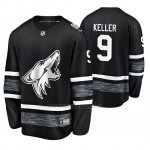 Camiseta Arizona Coyotes Clayton Keller 2019 All Star Negro