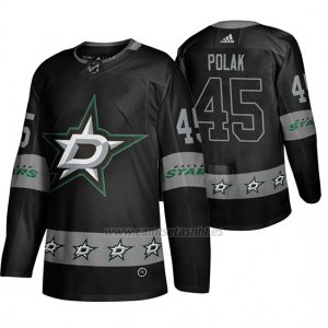 Camiseta Dallas Stars Roman Polak Breakaway Negro