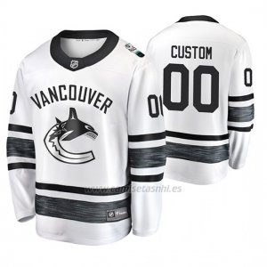 Camiseta Vancouver Canucks Personalizada 2019 All Star Blanco